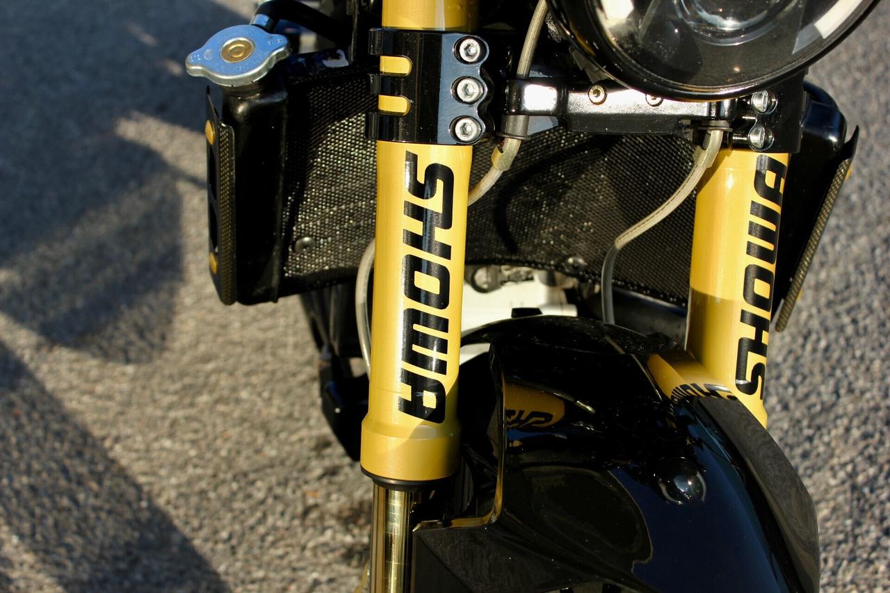 Ducati Monster S4R PARAFANGO CARBONIO PEDANE SPORTIVE