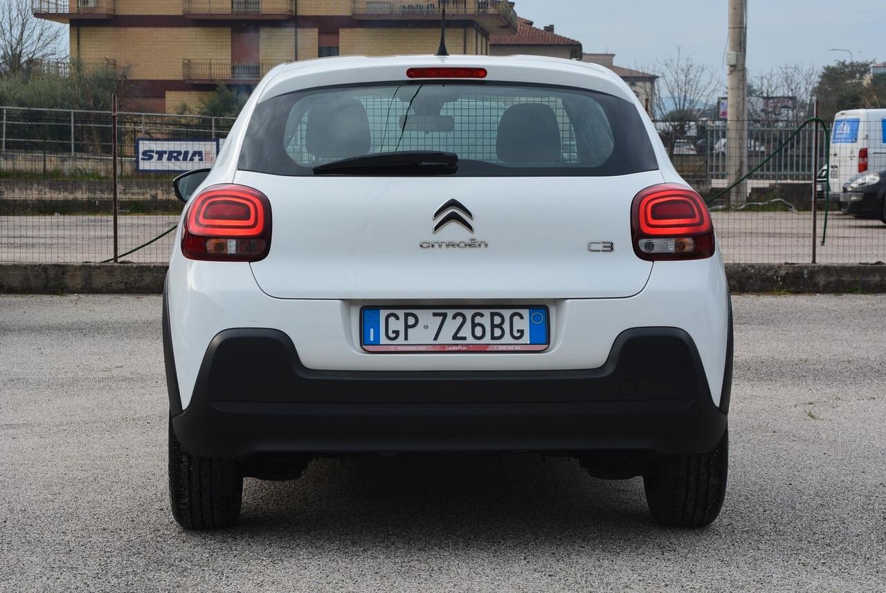 Citroen C3 BlueHDi 100 ss Van 2 posti autocarro