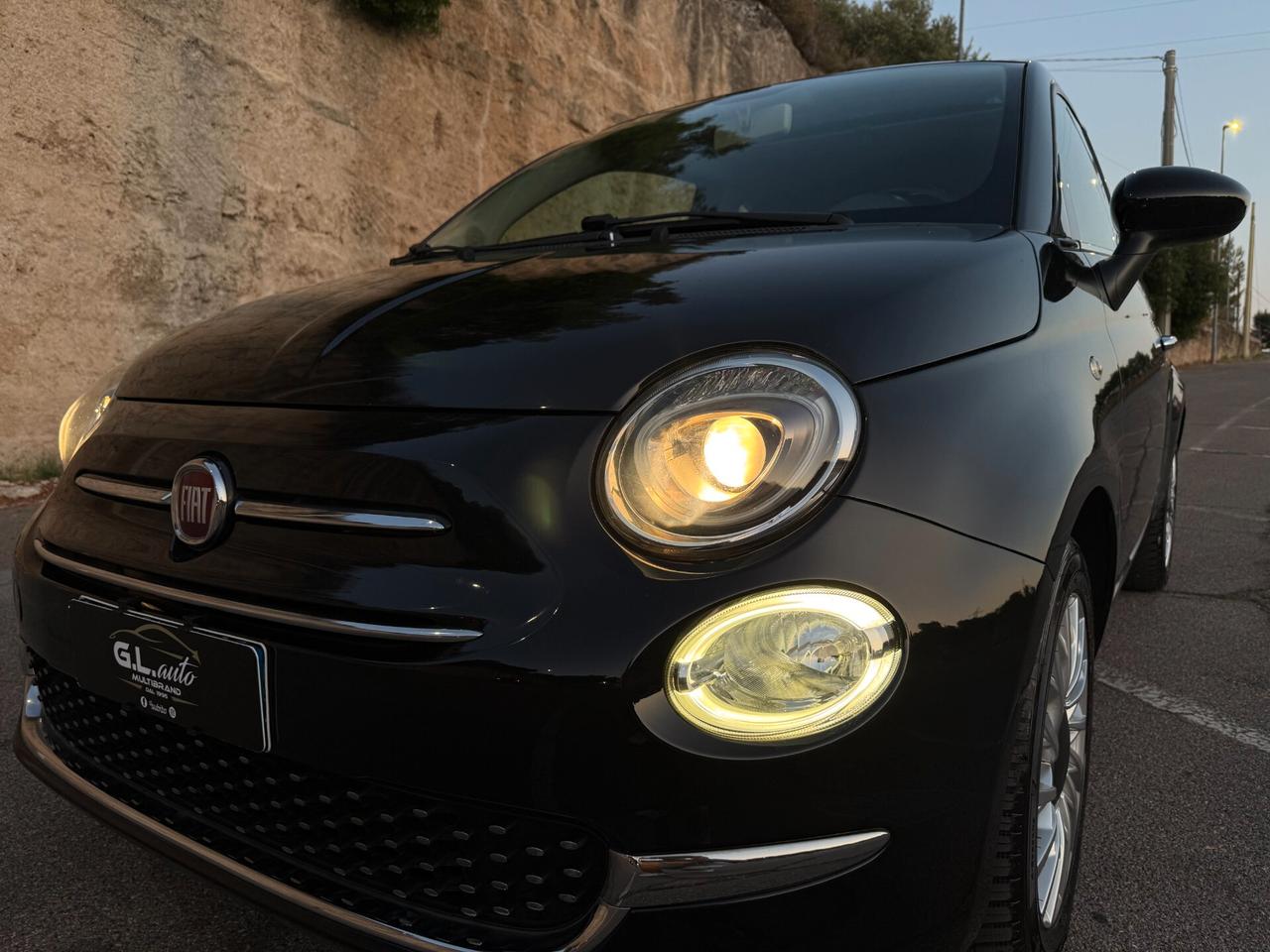 FIAT 500 LOUNGE/1.2 69 CV/TETTO/CERCHI 15"/LED