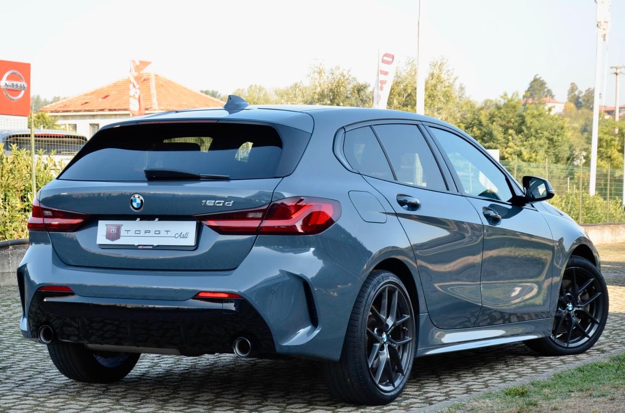 BMW 120d MSPORT 190cv AUTO, EURO 6D, SERVICE BMW, EURO 6D, FULL LED, 18", NAVI, APPLE ANDROID, PERMUTE