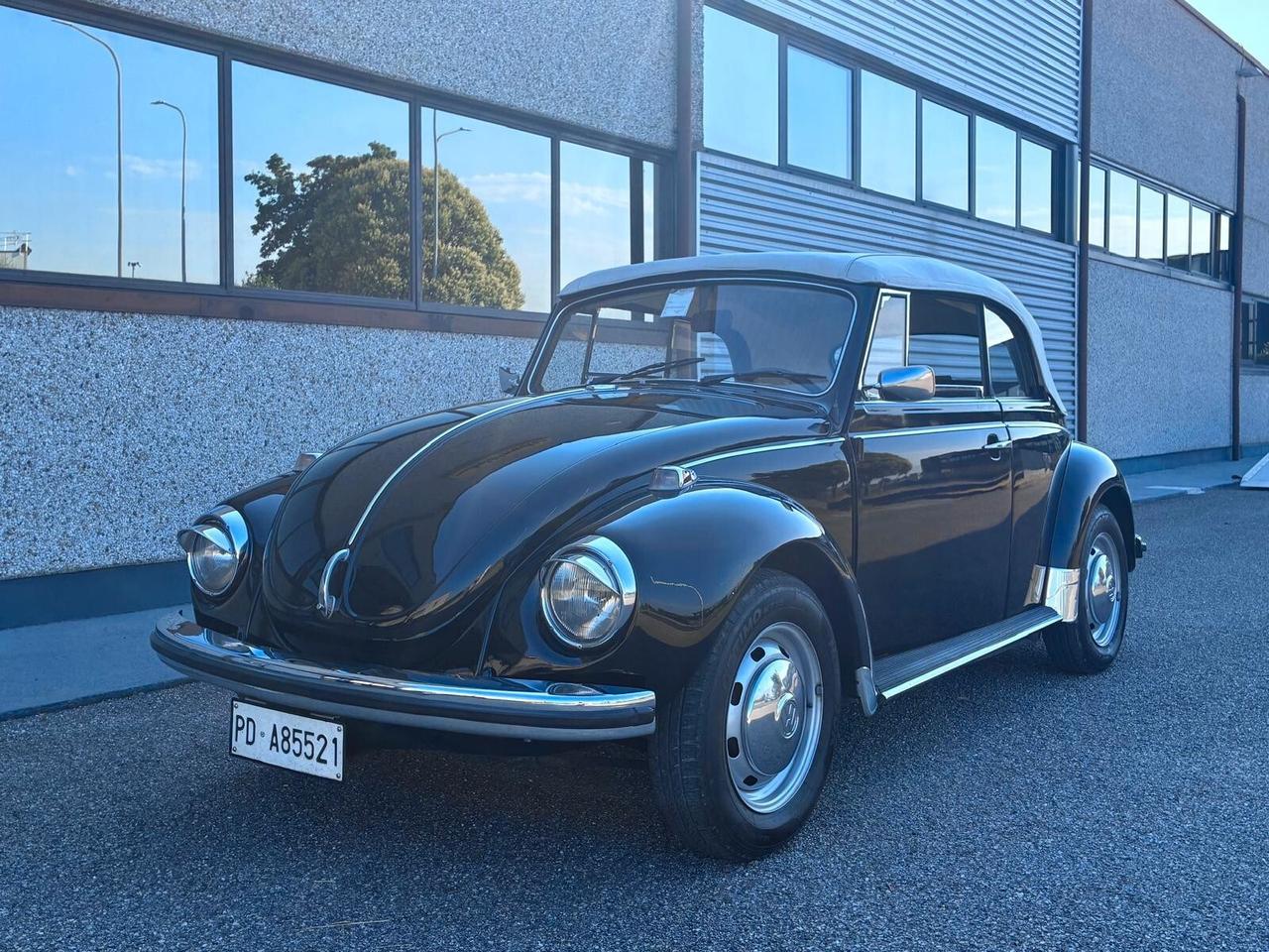 Volkswagen Maggiolino 1.3 CABRIO VETRO PIATTO ISCRITTA ASI
