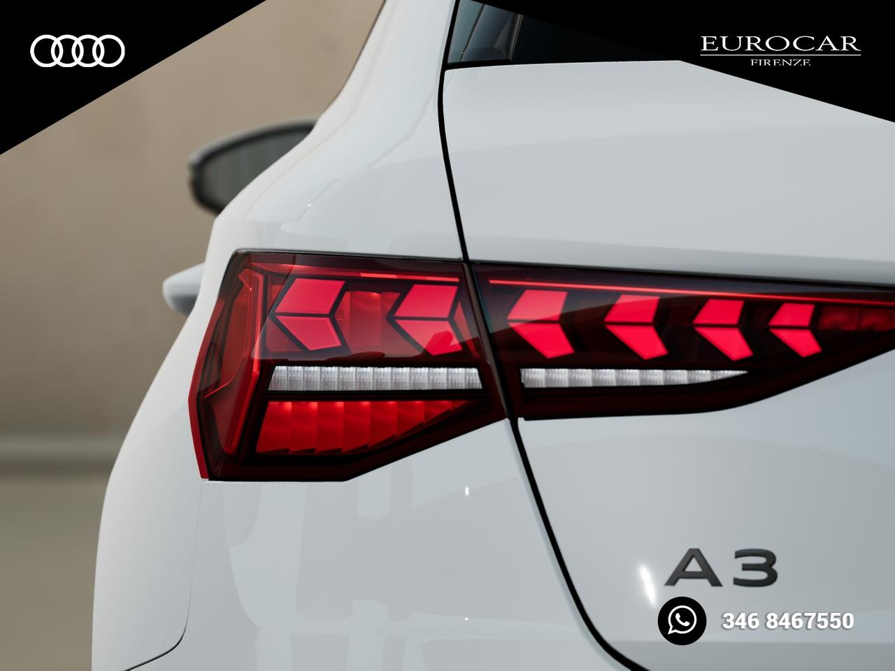 Audi A3 sportback 1.5 tfsi mhev s line edition 116cv s-tronic