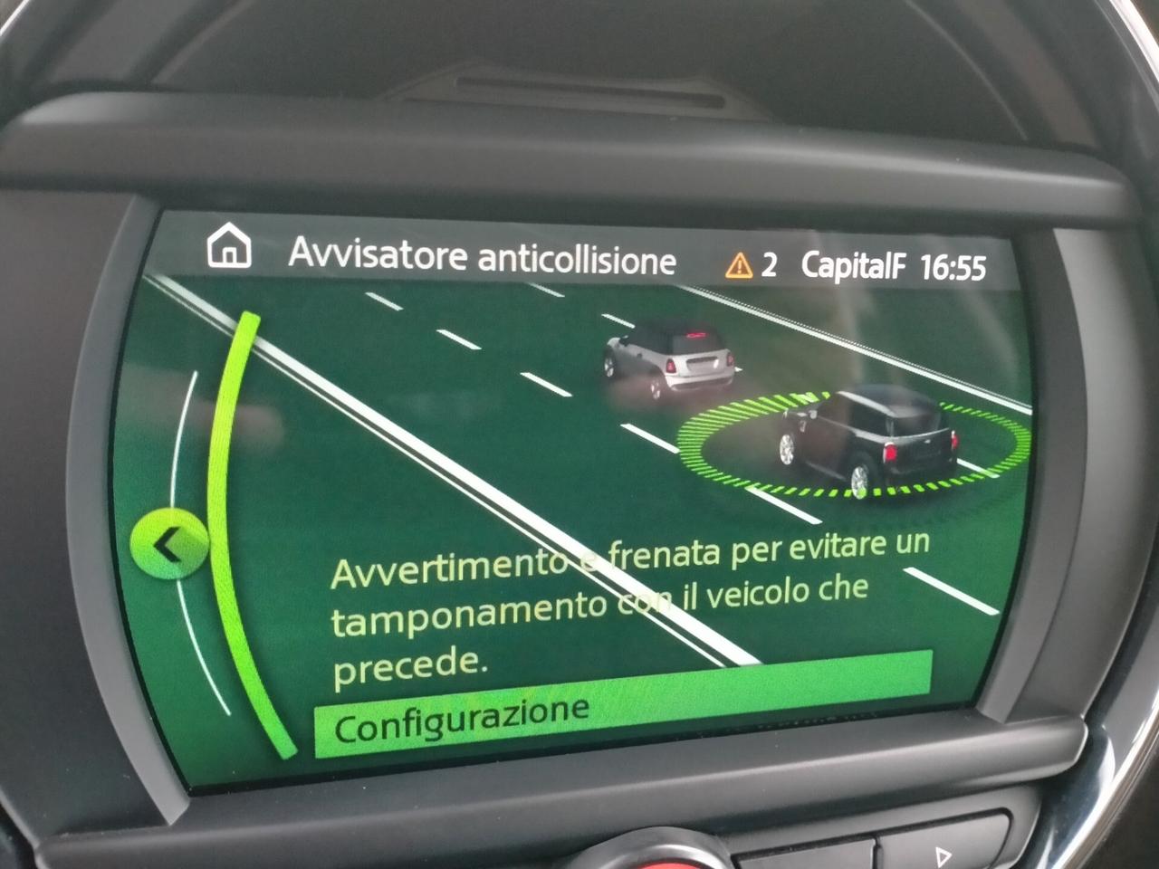 MINI One D COUNTRYMAN 1.5D 116CV AUTOMATICO NAVI / BLACK LINE KM 32000