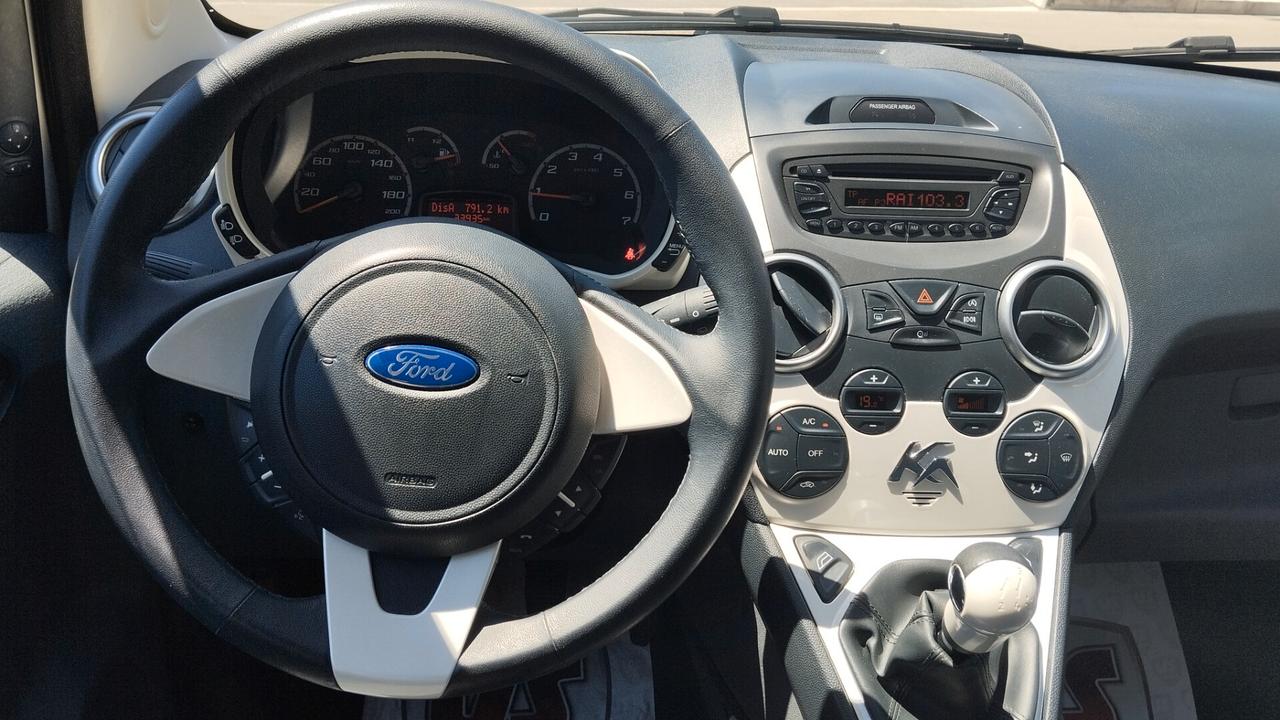 FORD KA 1.2 BENZ-33.000 KM-GARANZIA FULL