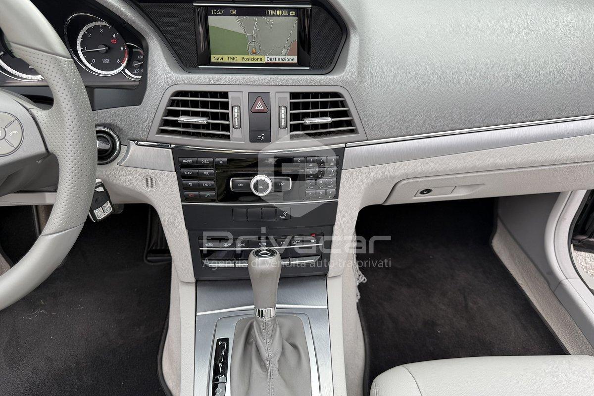 MERCEDES E 220 CDI Cabrio BlueEFFICIENCY Avantgarde