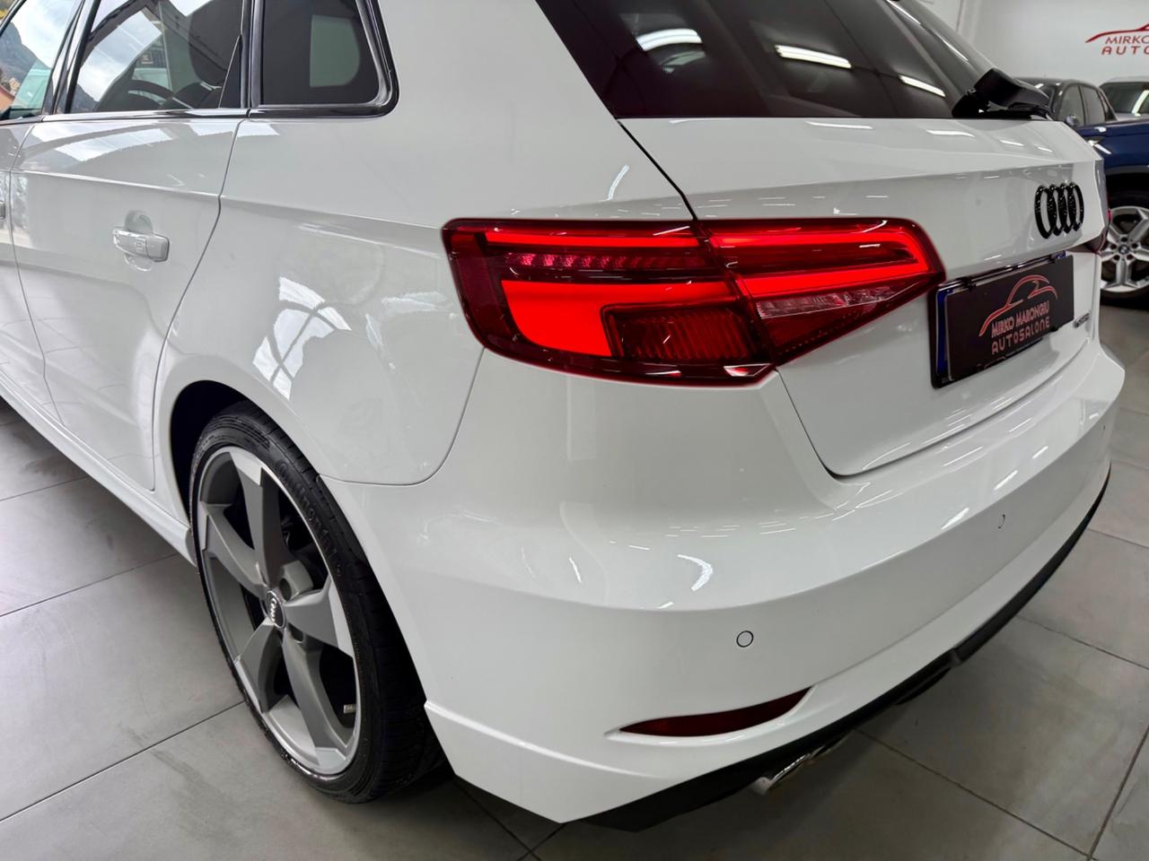 Audi A3 SPB 2.0 184cv quattro S tronic FINANZIABILE
