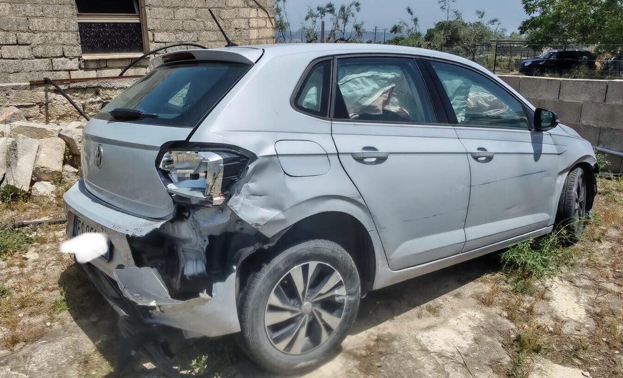 Volkswagen Polo 1.0 2018 sinistrata