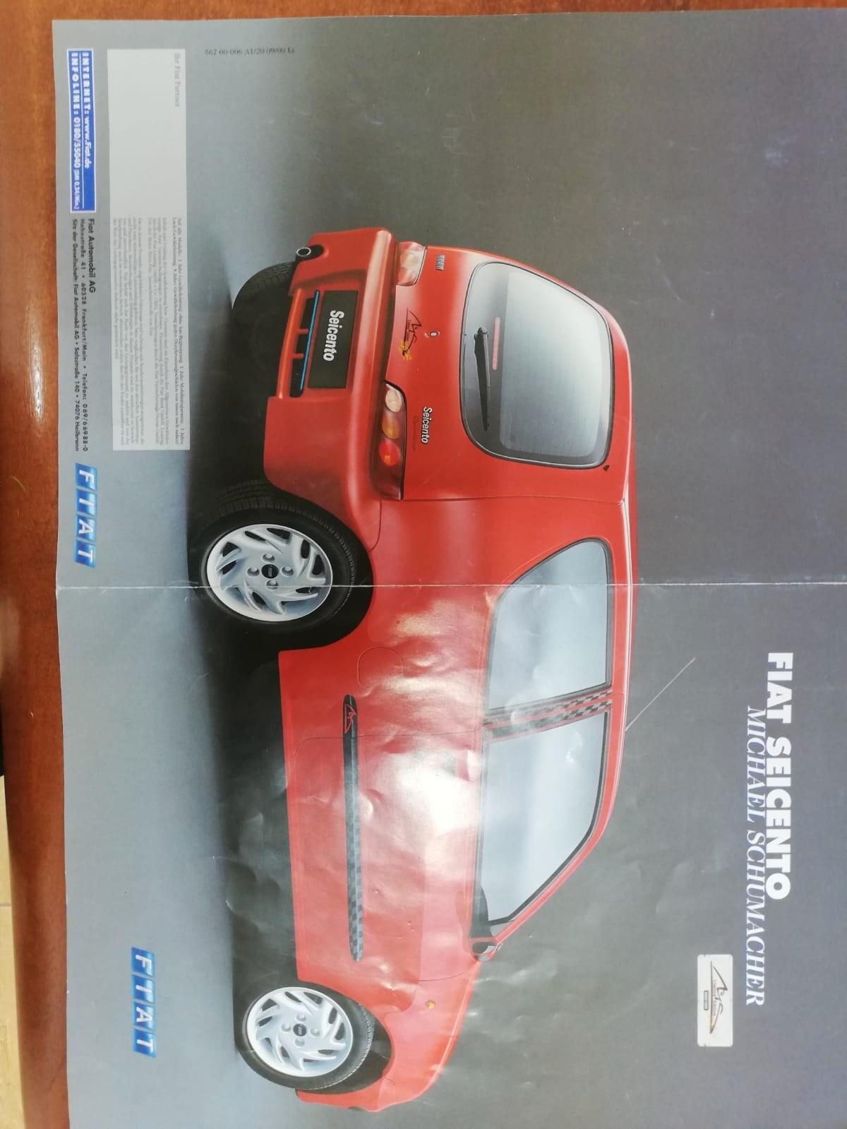 Fiat Seicento 1.1i cat Sporting Michael Schumacher