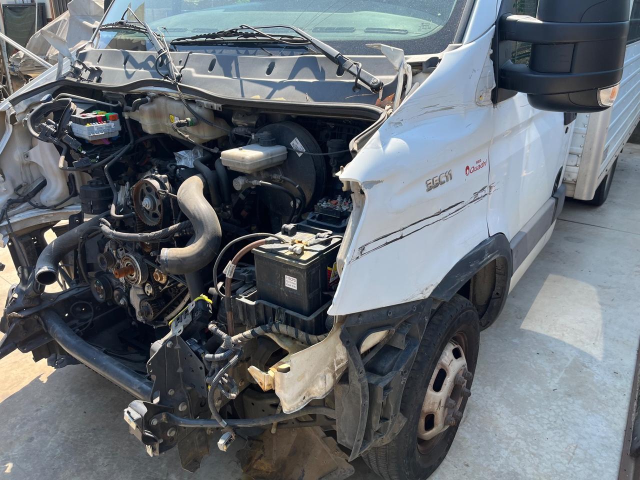 Iveco Daily 35C11 Cassonato !! Veicolo danneggiato!!