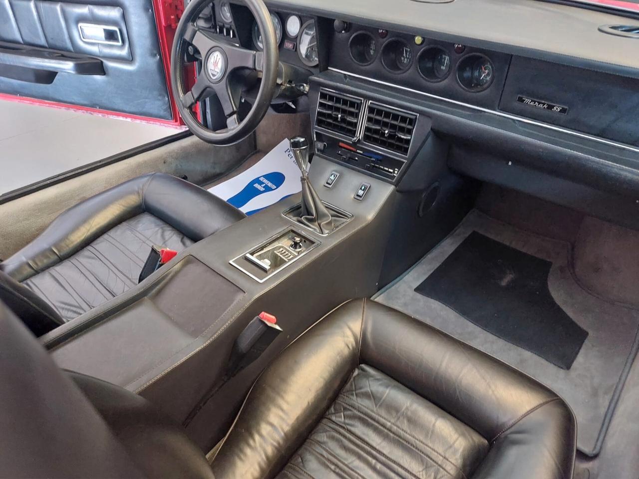 Maserati Merak 3.0 SS 208 CV Coupe' ASI km 7500 !!
