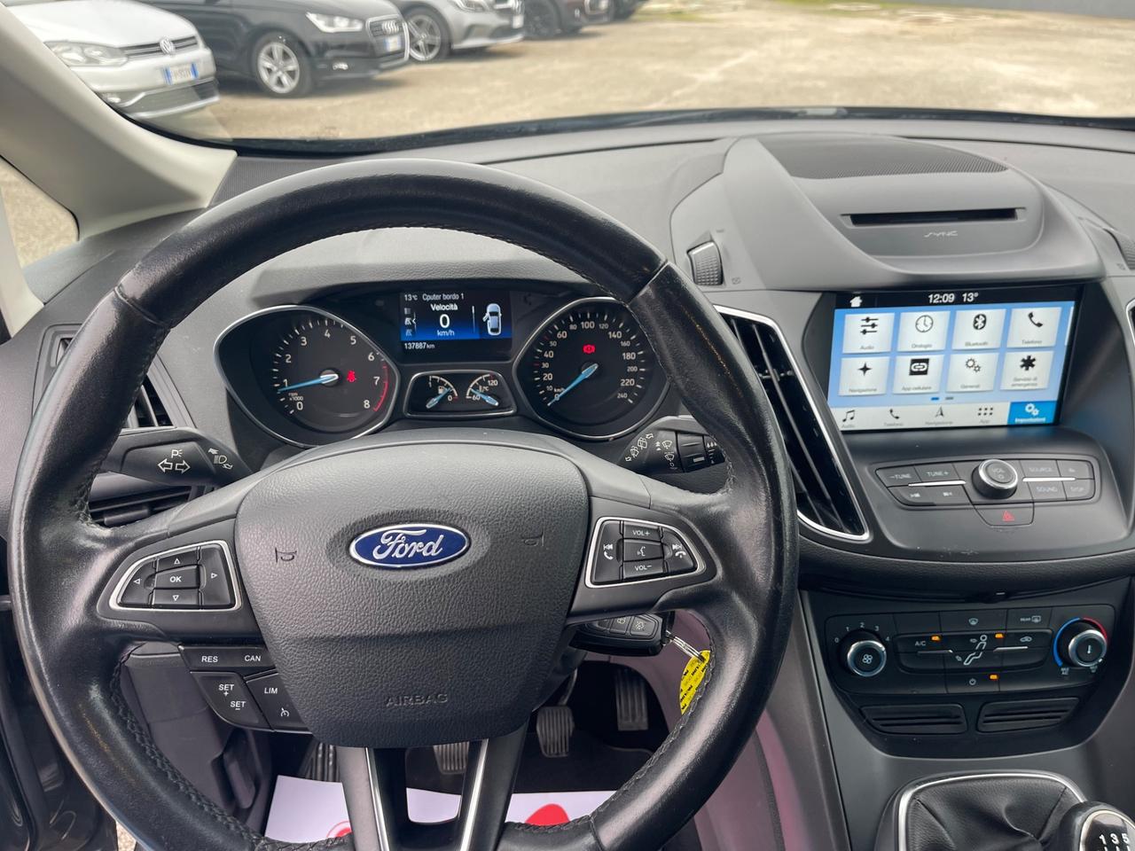 FORD C-MAX 1.6 120CV GPL (ORIG)FULL LED NAVI MY18