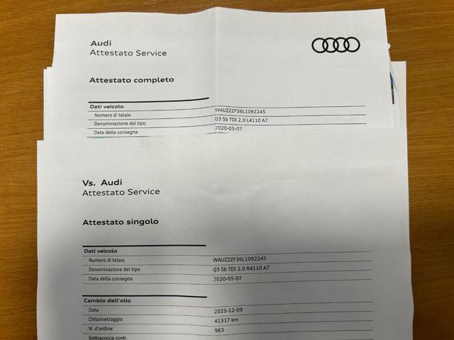AUDI Q3 Sportback 35 TDI S-Tronic S-Line edition