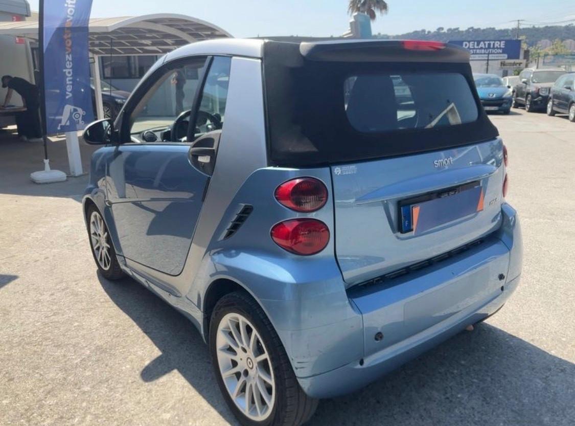 Smart ForTwo 1000 52 kW MHD cabrio passion