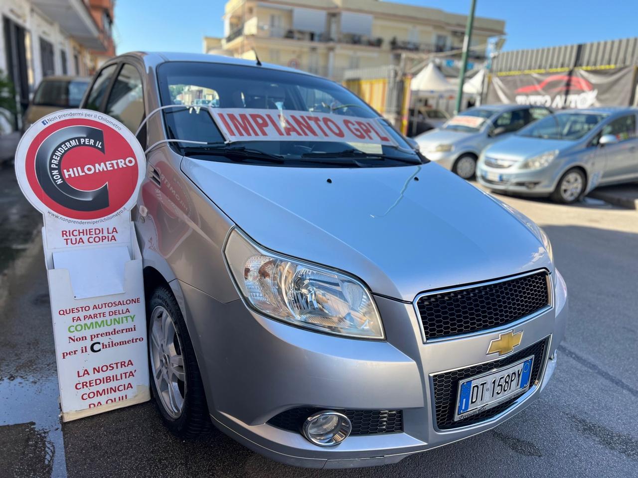 Chevrolet aveo 1.2 benzina-GPL 2010