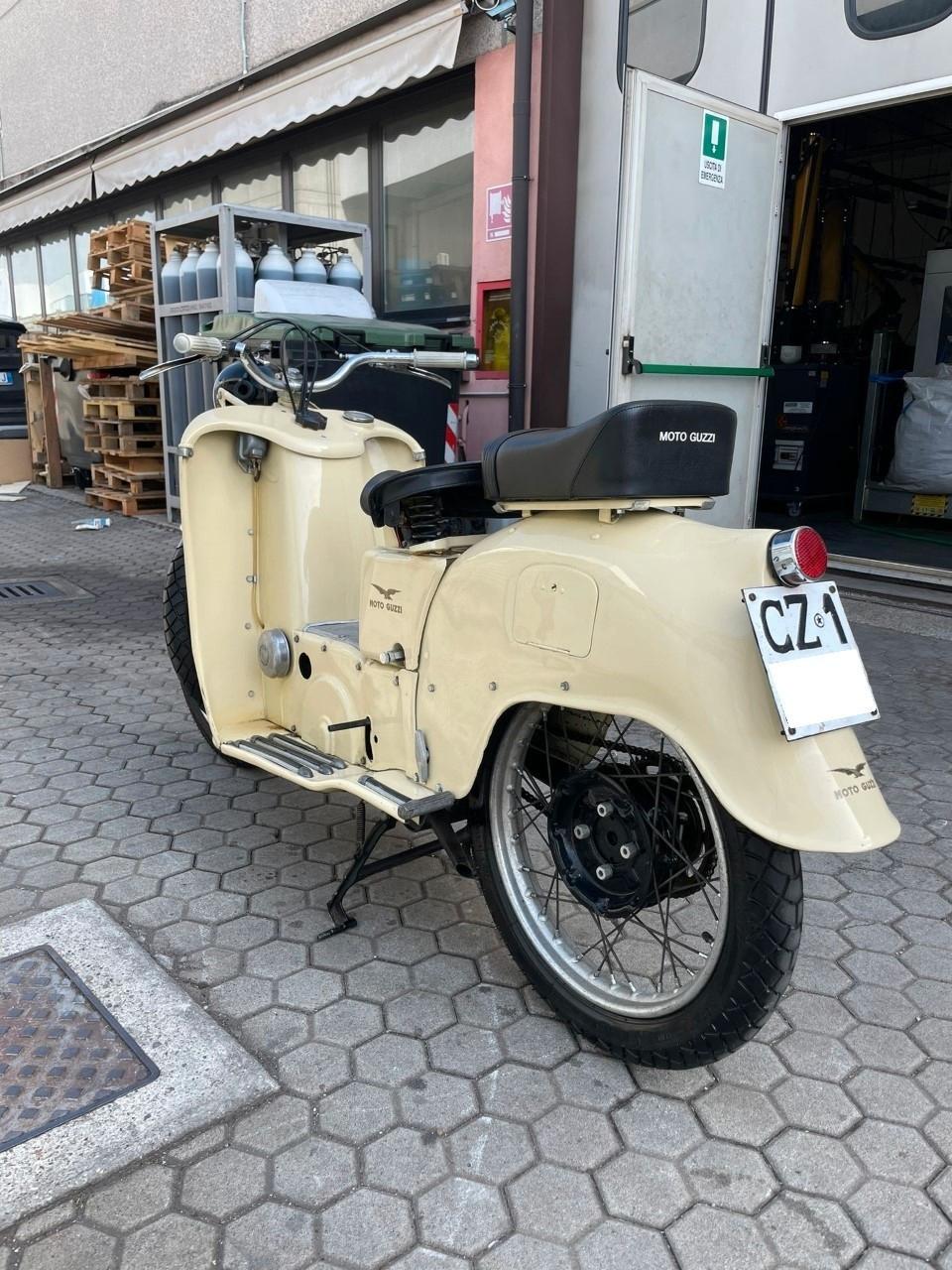 Moto Guzzi Galletto 192 TARGA E LIBRETTO ORIGINALI Iscritto ASI