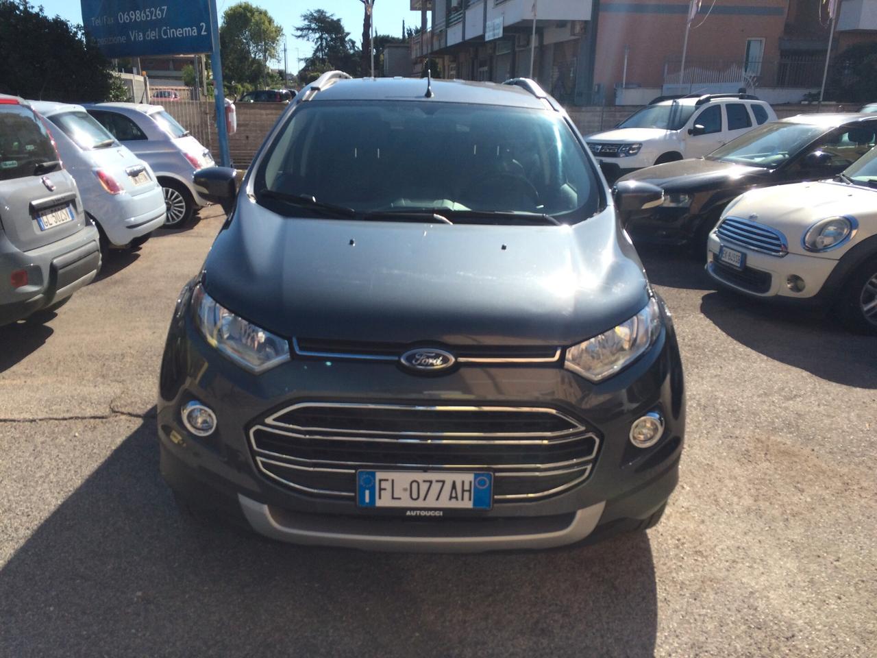 2017 Ford EcoSport 1.5 TDCi 95 CV tagliandata con cinta distribuzione eseguita a km 190000!