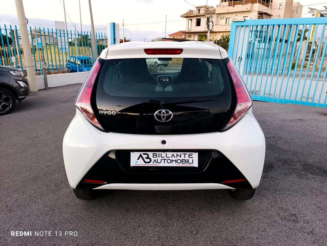 Toyota Aygo 1.0 VVT-i 69 CV 5 porte 2018