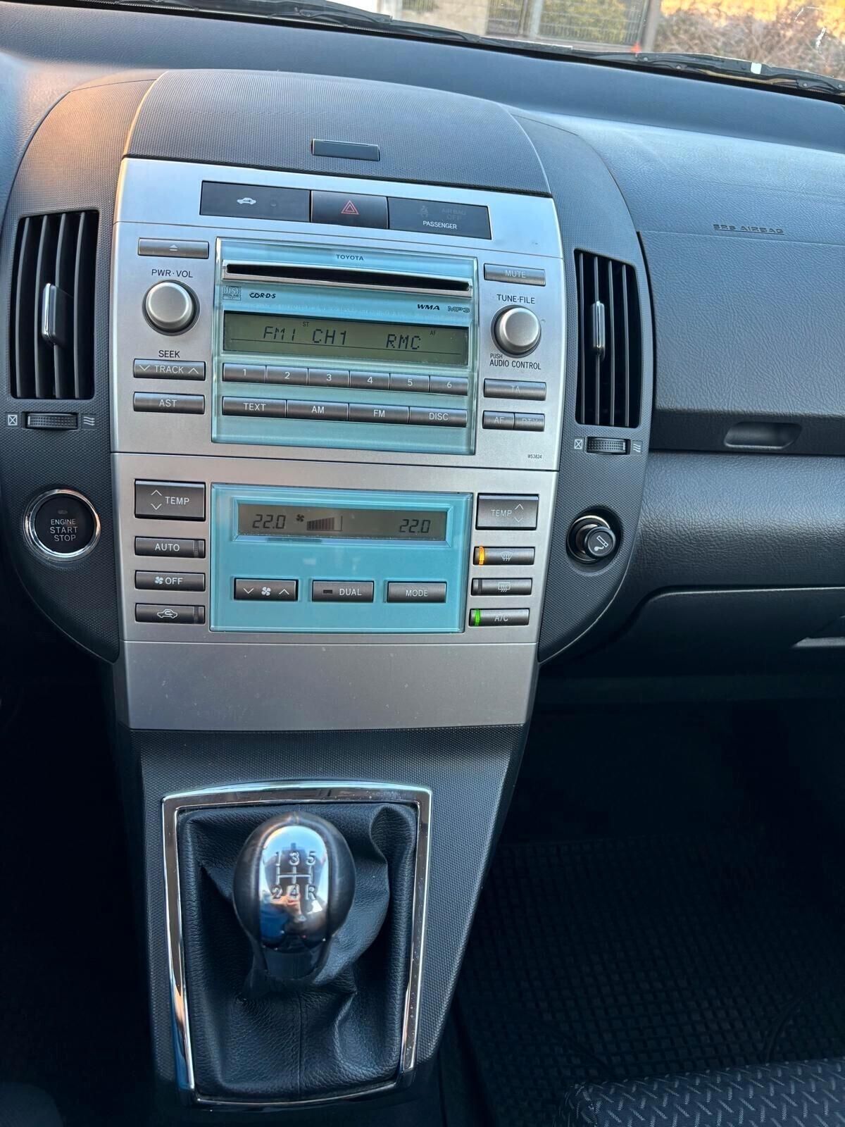 Toyota Corolla Verso 1.8 16V Sol TUTTA TAGLIANDATA TOYOTA UNICO PROPRIETARIO