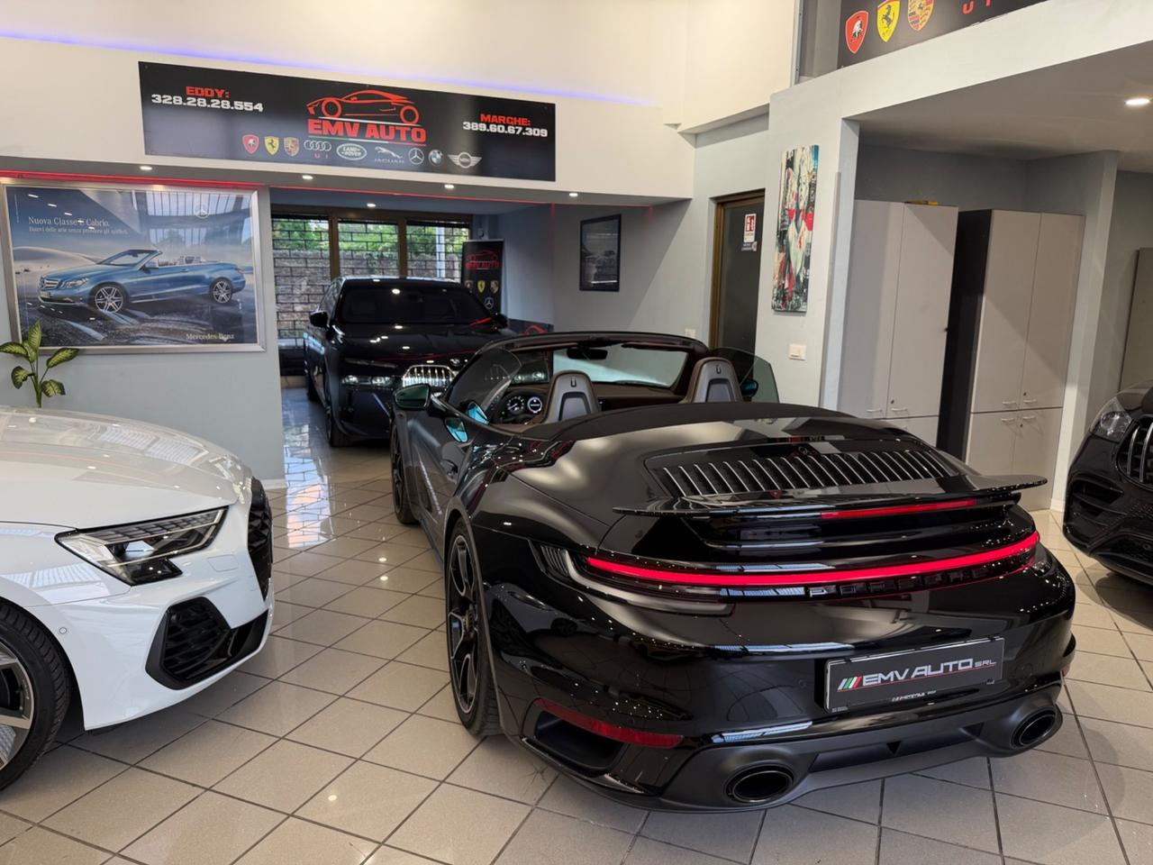 Porsche 911 Turbo S Cabriolet ufficiale italiana iva esposta