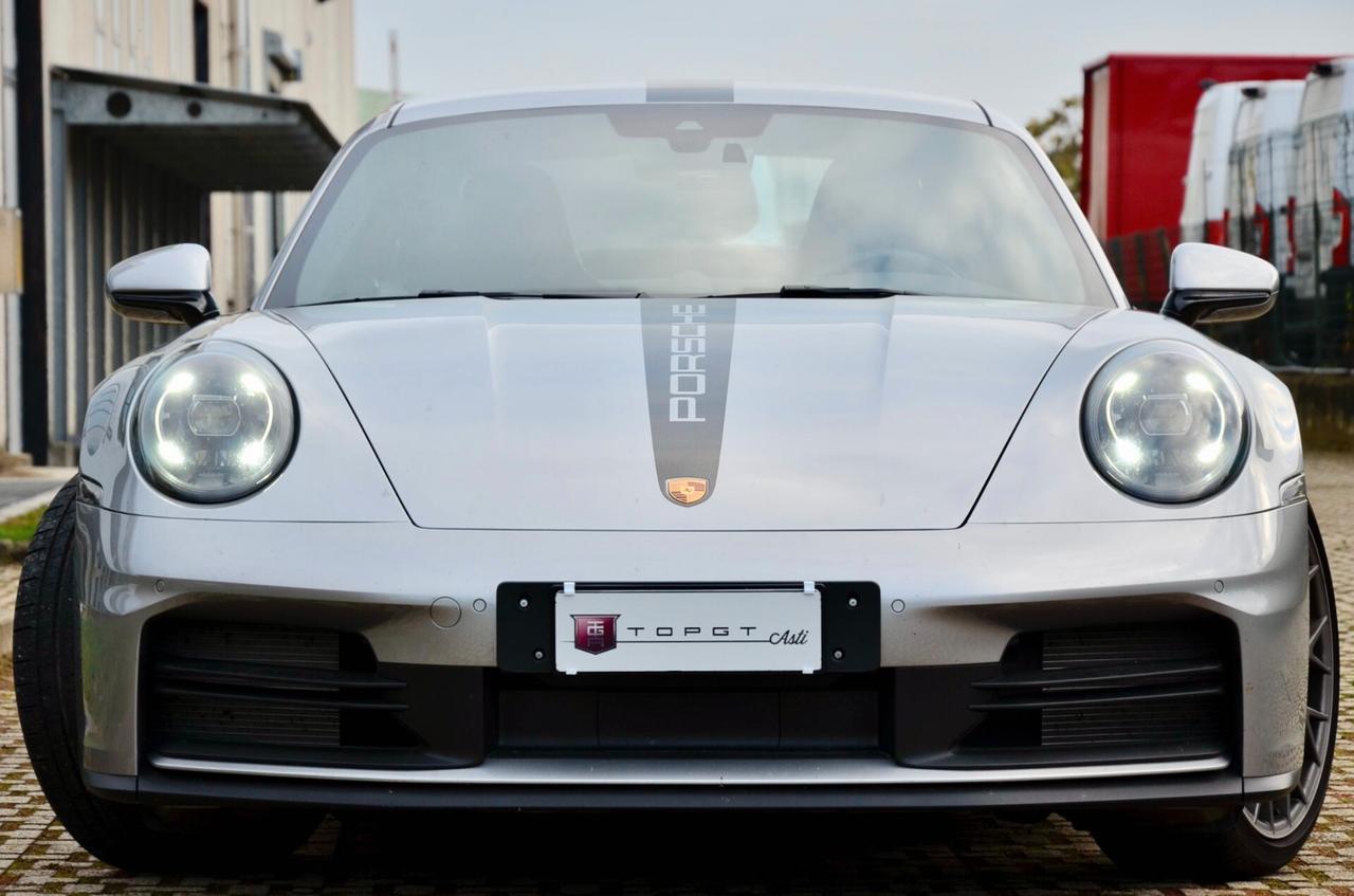 PORSCHE 911 992.2 COUPE 3.0 CARRERA 394cv PDK, GARANZIA UFF PORSCHE, UFF ITALIANA, UNICOPROPRIETARIO, PERFETTE CONDIZIONI, SCARICO, MATRIX, SOSPENSIONI ADATTIVE, SPORT CHRONO, 20"/21", PERMUTE