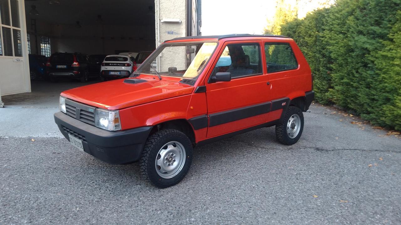 Fiat Panda 1000 4x4 cabrio gancio traino nuova