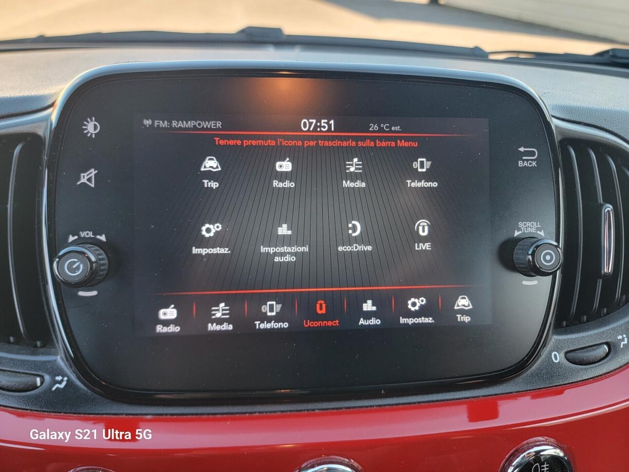 Fiat 500 1.0 Hybrid 2021 GARANZIA PERMUTE