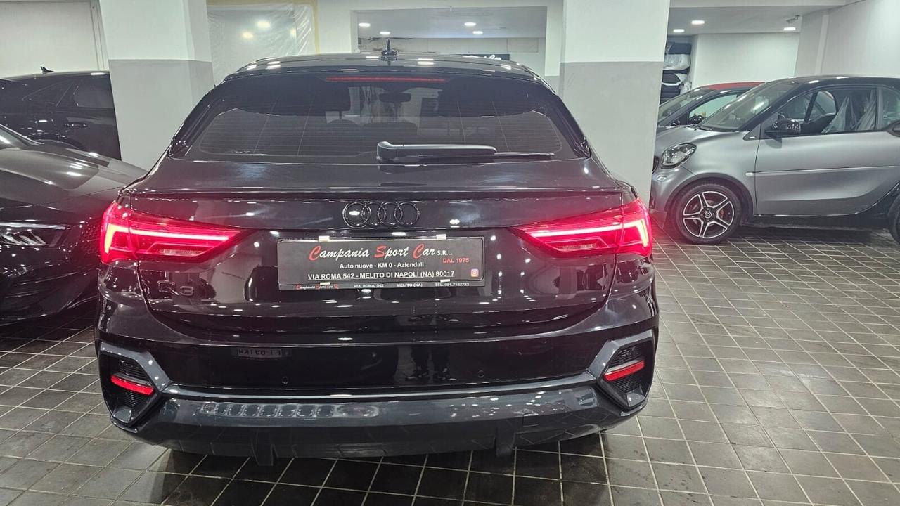 NUOVA AUDI Q3 SPORTBACK S-LINE EDITION 35 TDI 150CV S-TRONIC IDENTITY BLACK