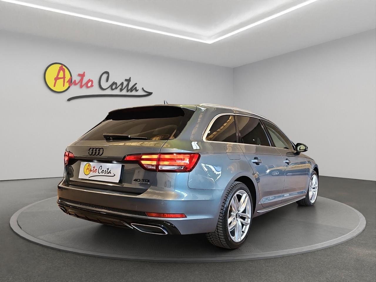 Audi A4 Avant 2.0 TDI 190 CV S tronic S line edition BOOK SERVICE AUDI