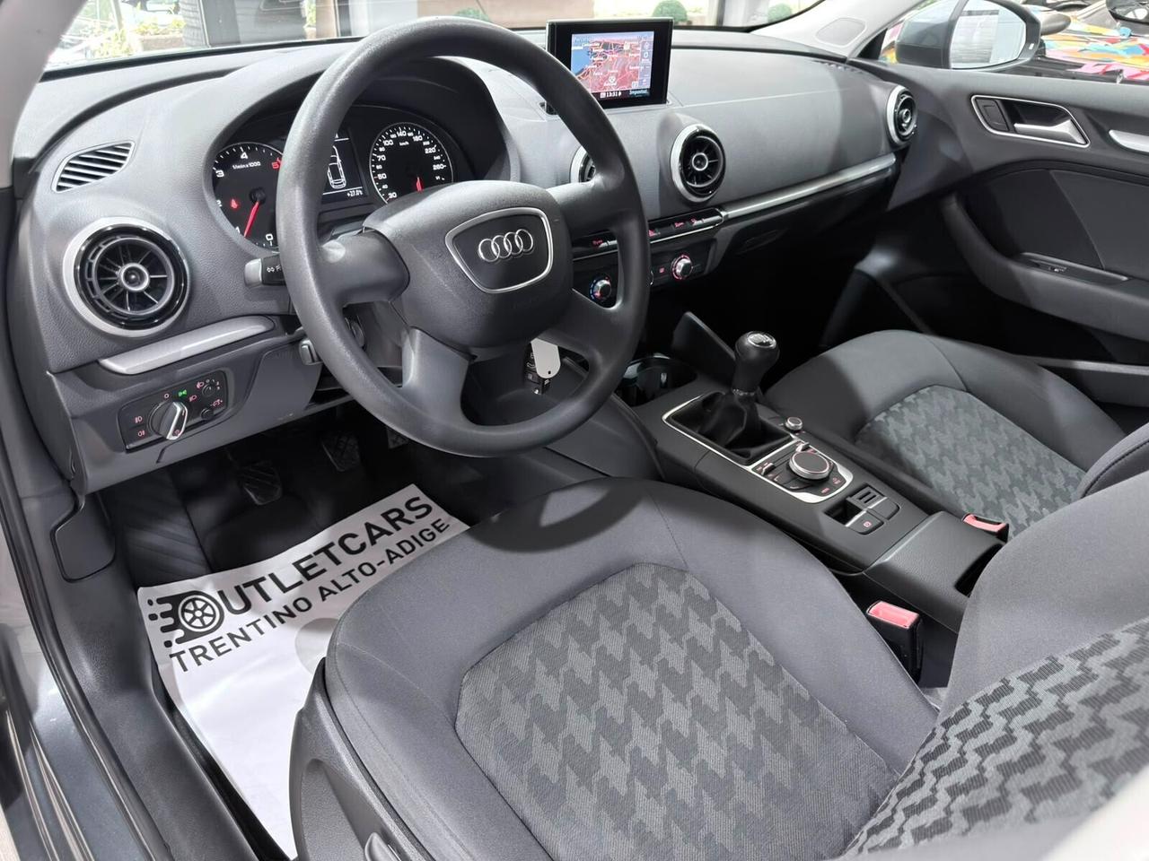 AUDI A3 SPORTBACK 1.6 TDI 105cv 119.000km