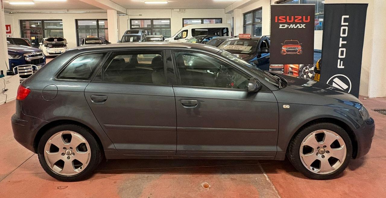 AUDI A3 SPBORBACK serie2 S-TRONIC CAMBIO AUT. Diesel 2.0 CV 140 TDI Km 170.018 Certificati
