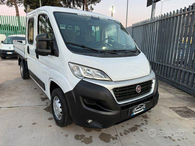 Fiat ducato doppia cabina 7 posti