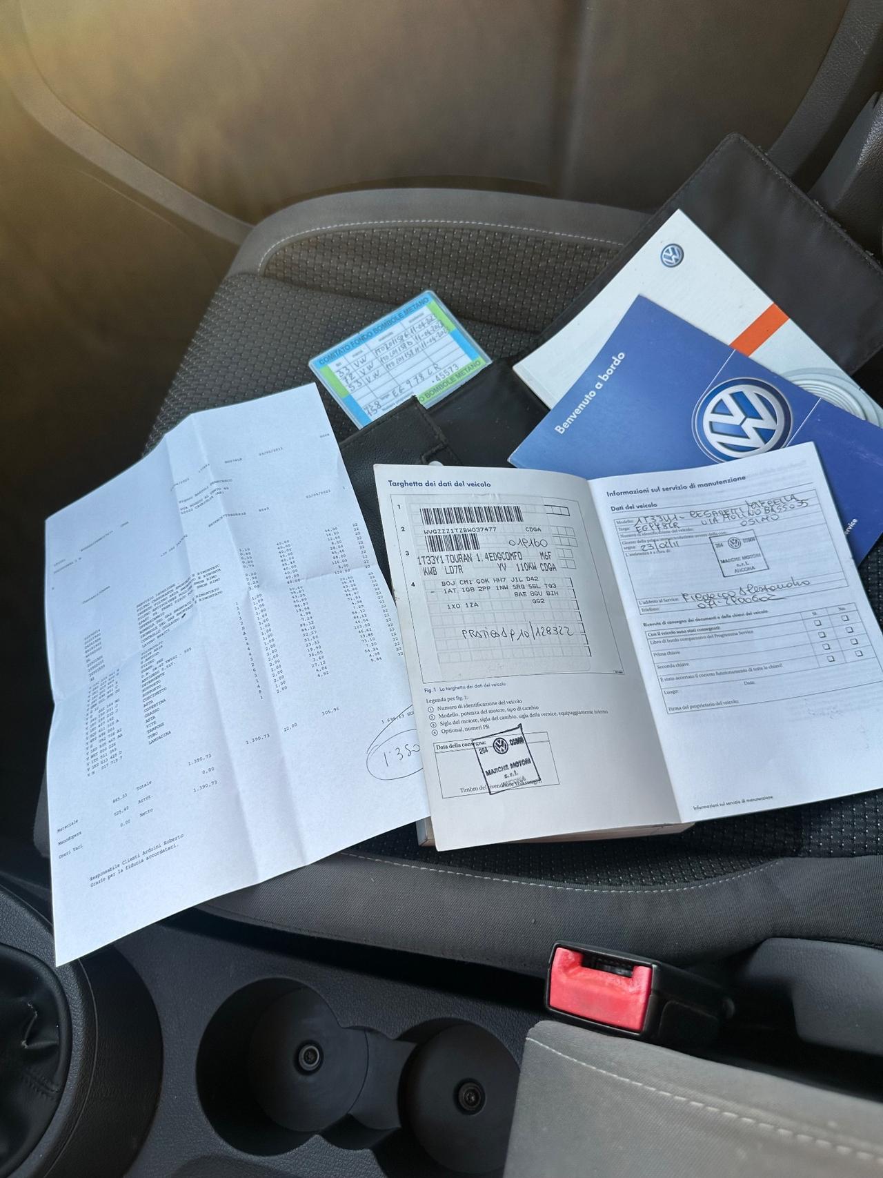 Volkswagen Touran 1.4 TSI Highline EcoFuel 2011
