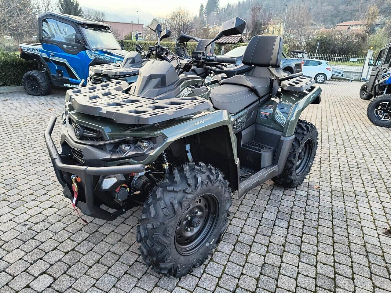 QUAD AGRICOLO AODES ODES 650 TARGA GIALLA