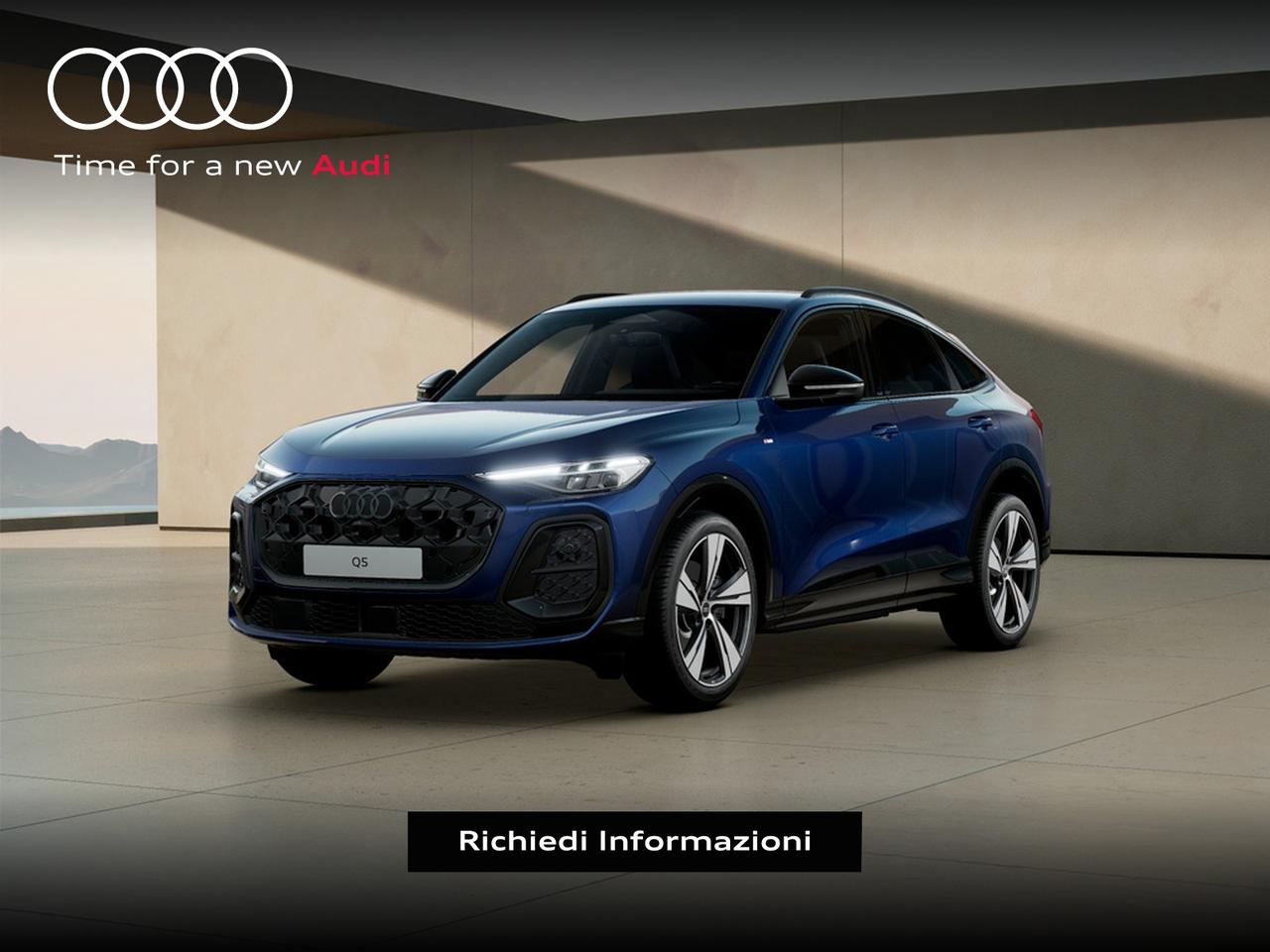 Audi Q5 sportback 2.0 tdi mhev+ s line edition quattro 204cv s-tronic