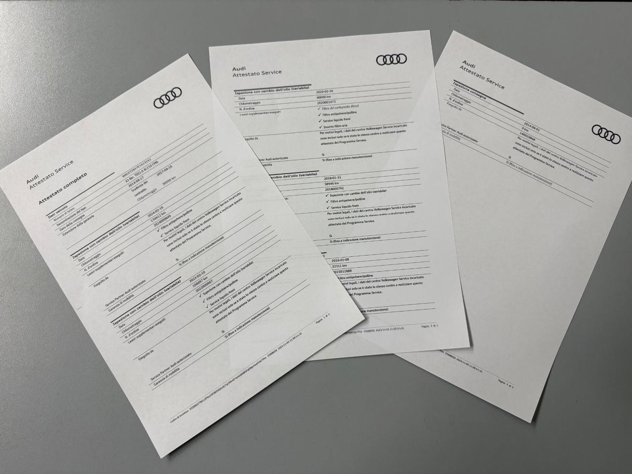 Audi A3 SEDAN/2.0 TDI 150CV/CERCHI 18"/LED/NAVI