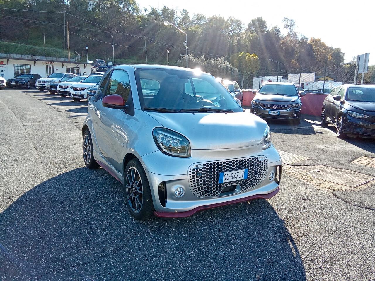 Smart ForTwo EQ Ushuaïa Silver Matt 22kW