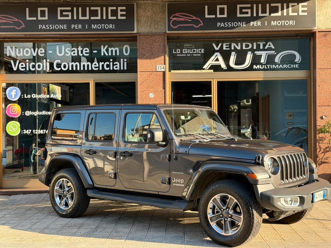 Jeep Wrangler Unlimited 2.2 Mjt II Sahara