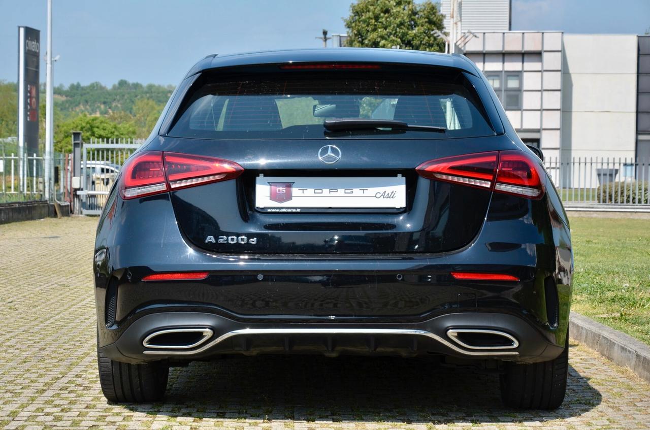 MERCEDES-BENZ A 200d PREMIUM AMG LINE 150cv AUTO, EURO 6D, 64 COLORI, HI-FI PREMIUM, RETROCAMERA, PERMUTE