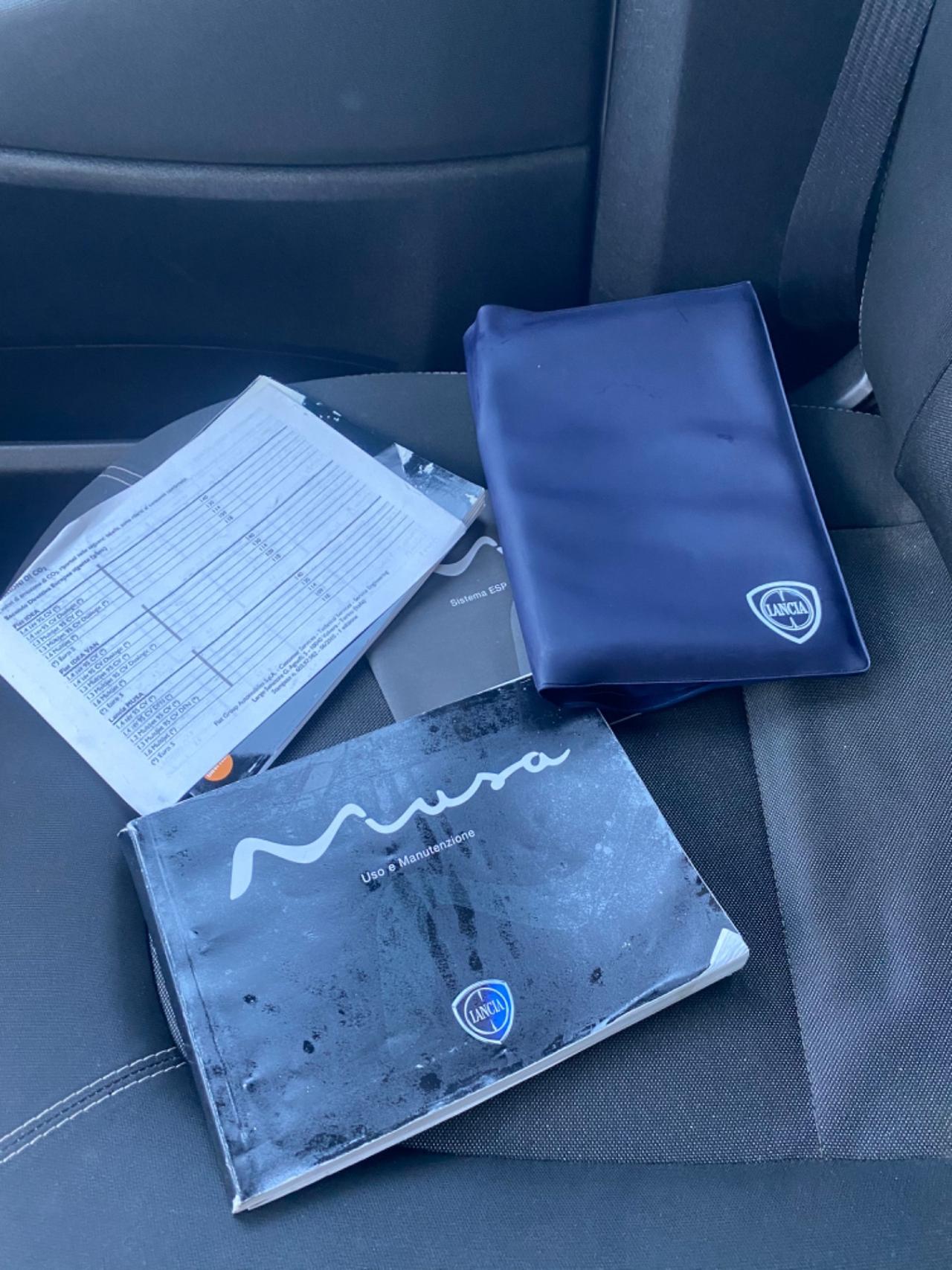 Lancia MUSA 1.3 Multijet 2012 TAGLIANDATA