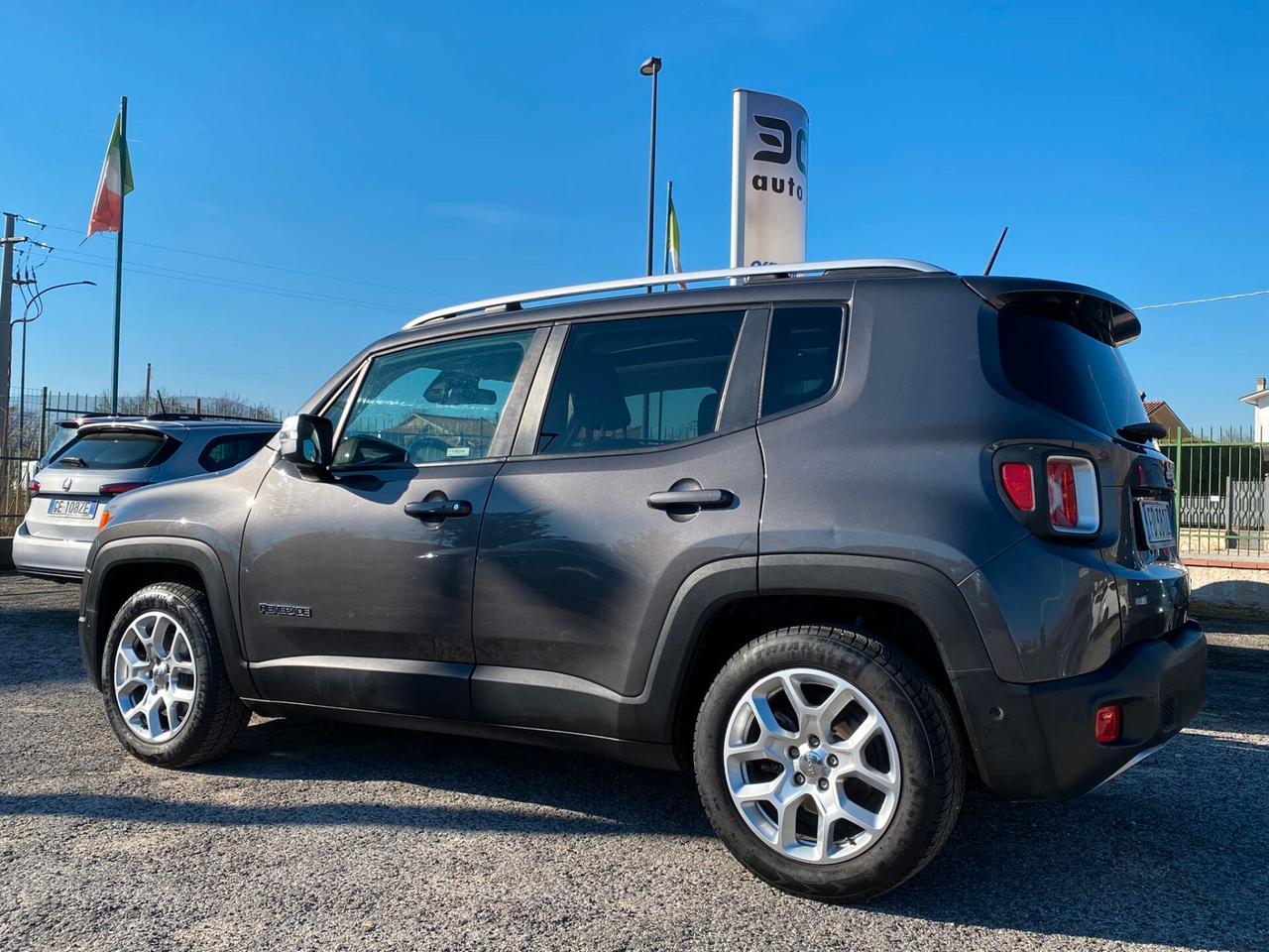 Jeep Renegade 1.6 Mjt 120 CV Limited Pack, Tetto Aprib. + Ruota scorta in lega