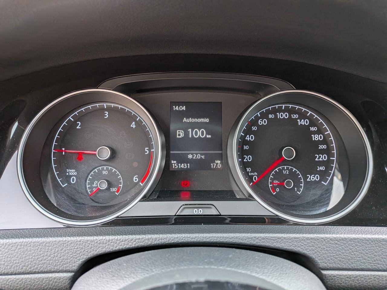 VW GOLF VII 1.6 TDI 110CV R-LINE