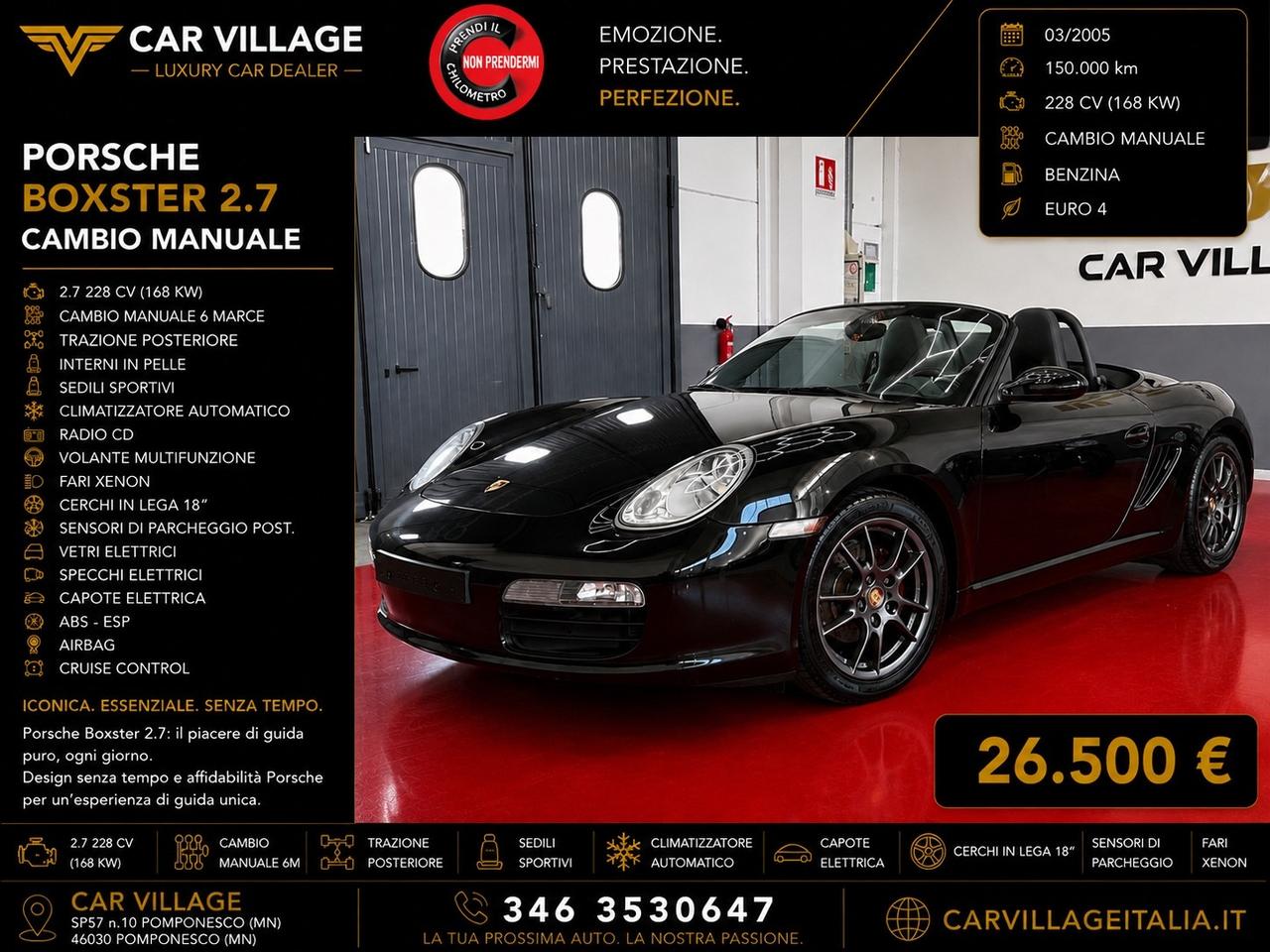 Porsche Boxster 2.7 24V