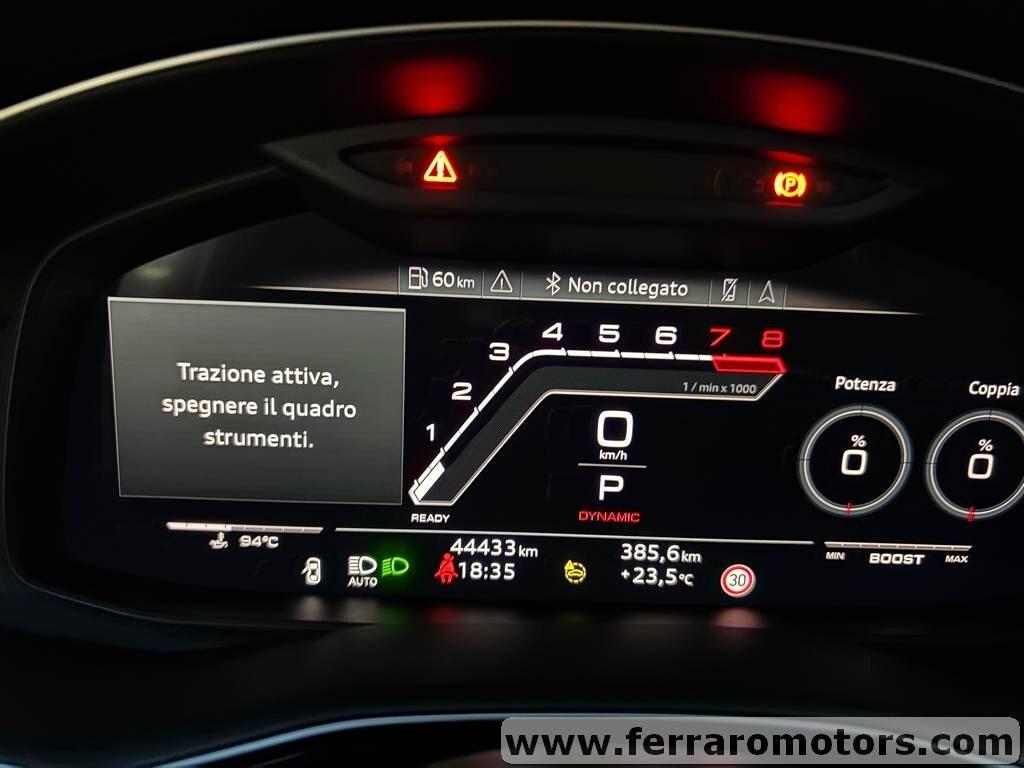 Audi Q8 RS TFSI V8 IVA ESPOSTA /2023 solo 45.000 KM condizioni pari al nuovo