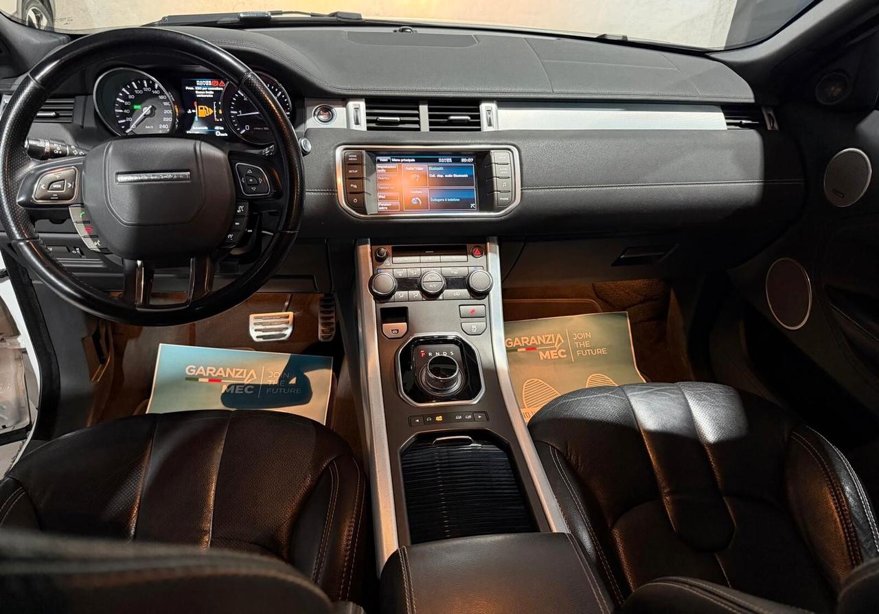 Land Rover Range Evoque Dynamic+4x4+Pelle+Meridian