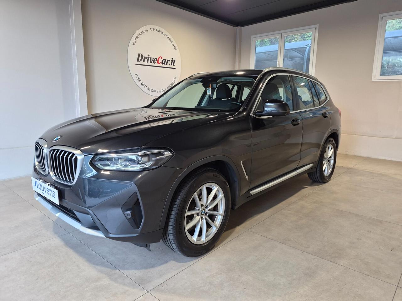 BMW X3 SDRIVE 18D MHEV AUTO LED PELLE C.18 APPLE CAR PLAY/ANDROID AUTO 360° COCKPIT PLUS SED. SPORT ELETT. RISCALDABILI