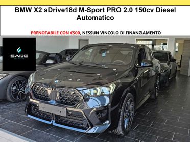Bmw X2 sDrive 18d Msport Pro