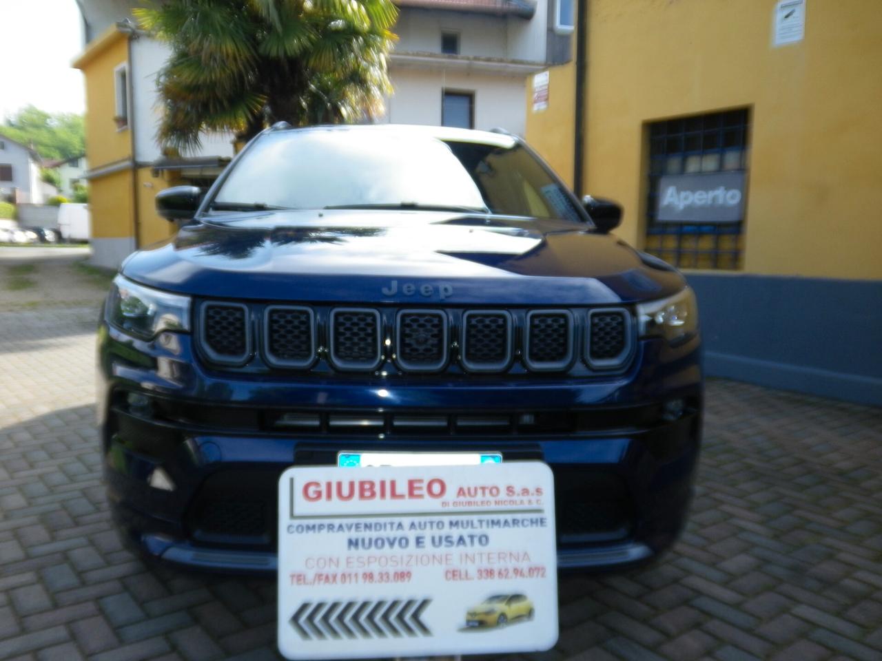 Jeep Compass 1.3 Turbo T4 240 CV PHEV AT6 4xe S - FOUL OPTIONAL INTERNI IN PELLE RISCALDATI..