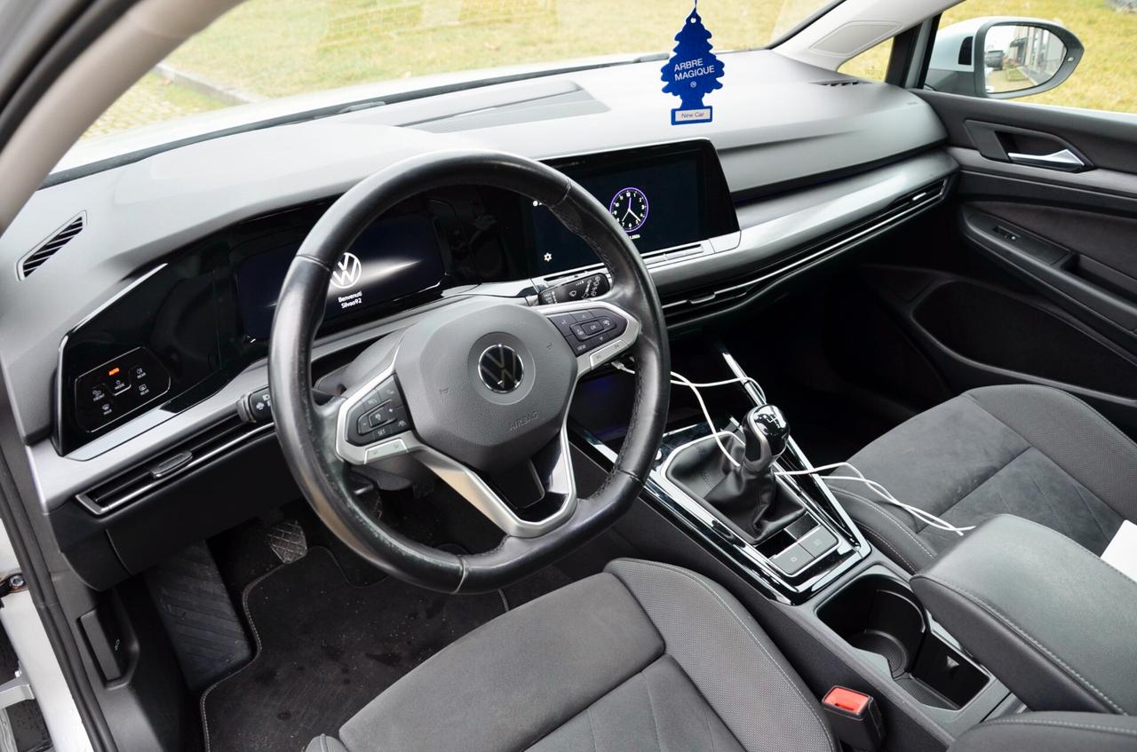 VOLKSWAGEN GOLF 1.5 TSI EVO STYLE 130cv 5p, UNICOPROPRIETARIO, UFF ITALIANA, SERVICE VW, BOLLO 1/27, IQ LED, RETROCAMERA, PERMUTE