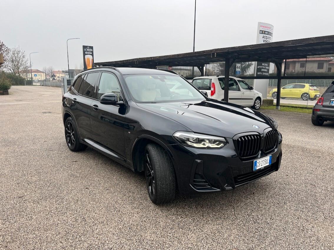 BMW X3 xdrive20d mhev 48V Msport auto UNICO PROPRIETARIO