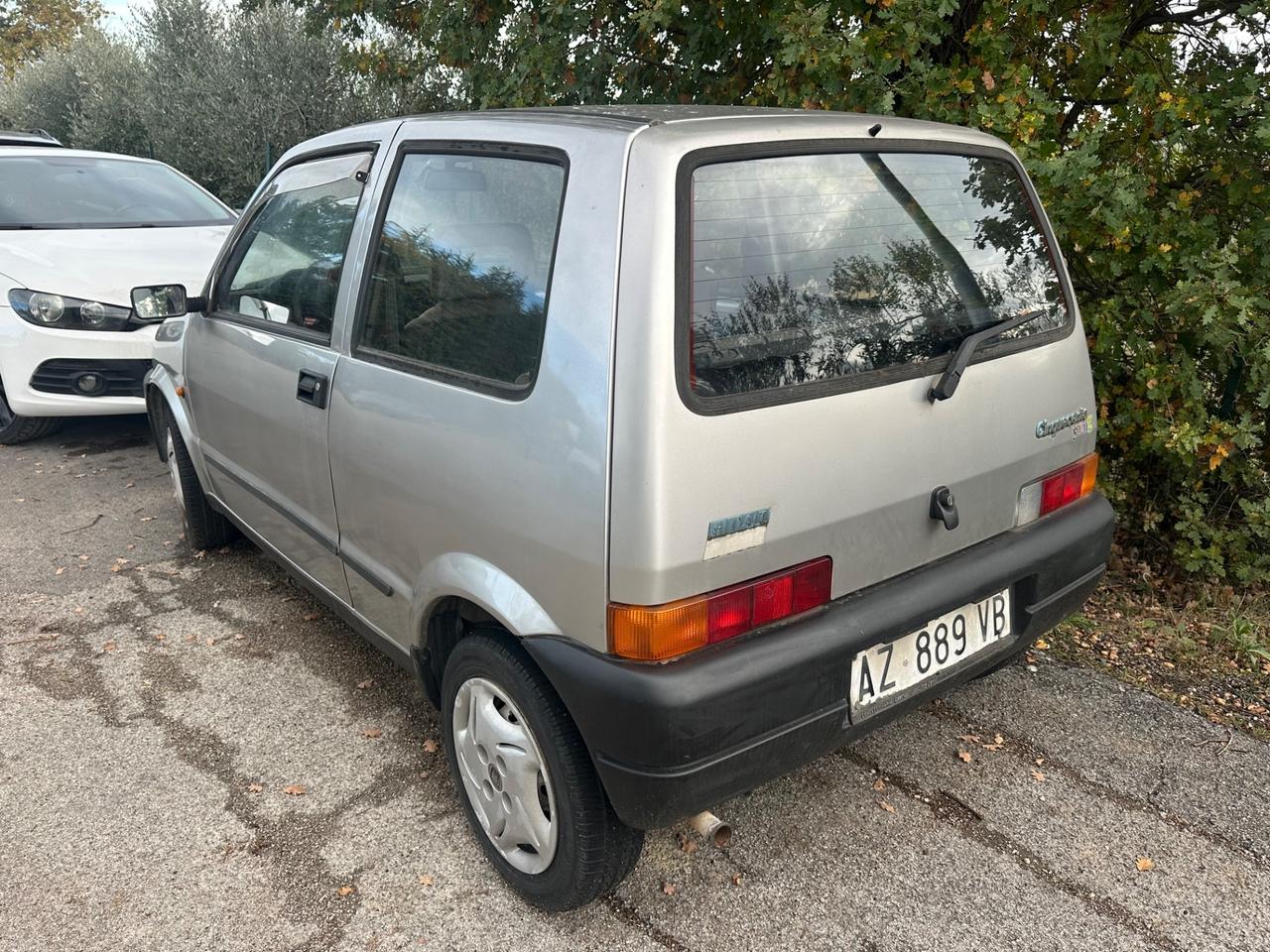 Fiat Cinquecento 900i cat Soleil benz/gpl